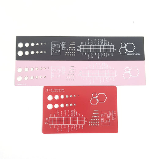 The "Fightstick Buddy" custom arcade/fightstick ruler