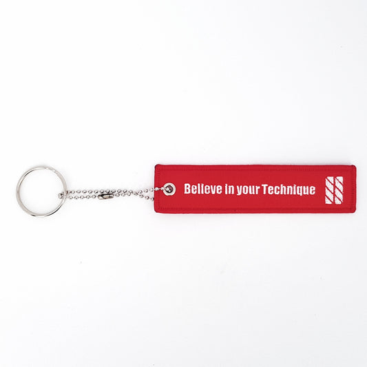 Murakumo Arts LeverLover Embroidered Tag Patch Key Chain