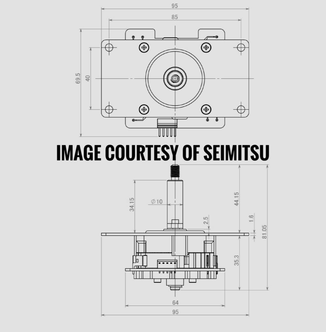 Seimitsu SELS-70X-01 joystick