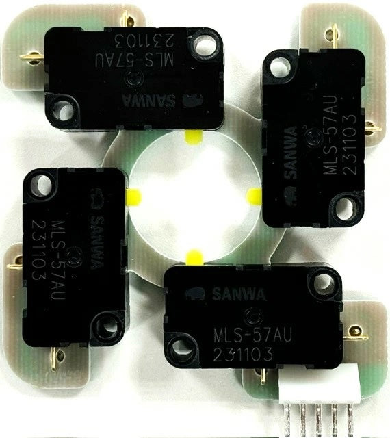 JLF Joystick Replacement PCB Board Micro Switches TP-MA Assembly For Sanwa R - Foto 4