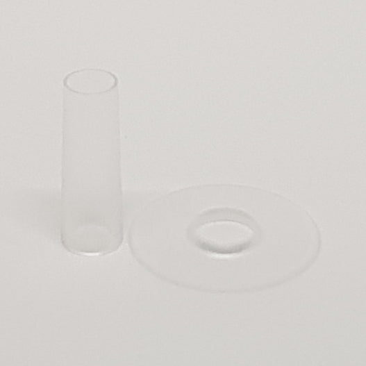 Seimitsu shaft and dust washer set - transparent colour