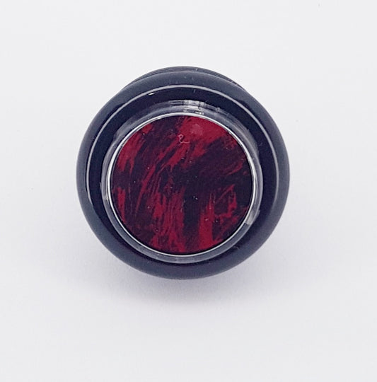 Seimitsu PSB-14-GN push button (TORTOISE SHELL)