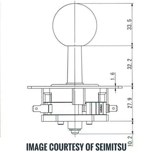 Seimitsu LS-56 Joystick (Panasonic switch)