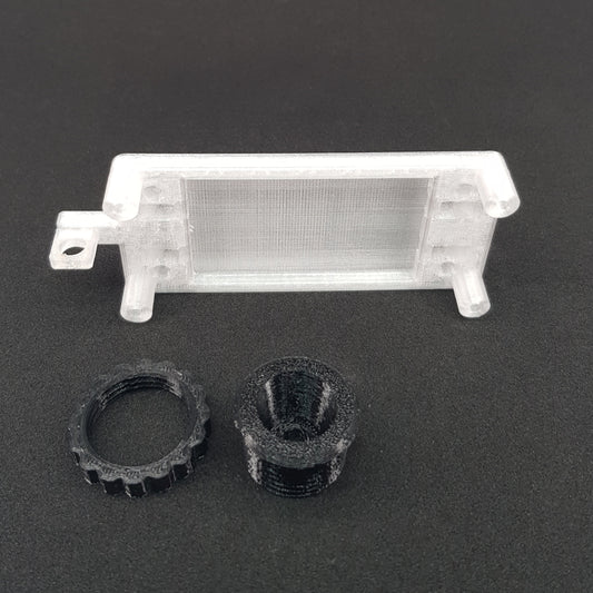 Buttercade Wireless Fight Board and battery mount