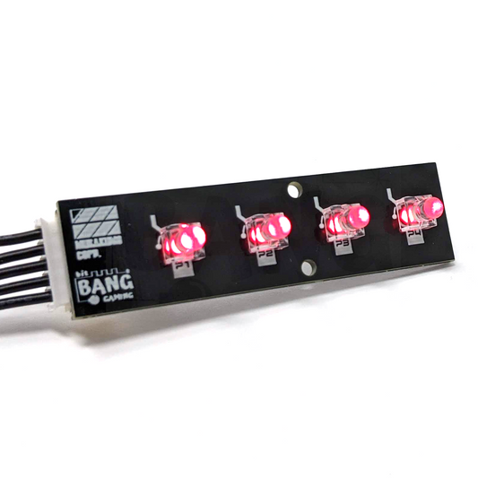 Bit Bang Gaming Player LEDs PCB