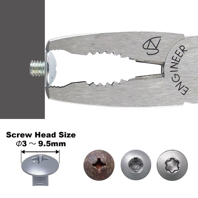 ENGINEER PZ-58 screw removal pliers (Neji-saurus)