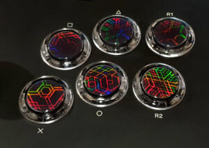 Boutons Arcade Seimitsu PS-14-D - Couleurs Noir Et Rouge Boutons Arcade Seimitsu PS-14-D - Couleurs Noir Et Rouge
