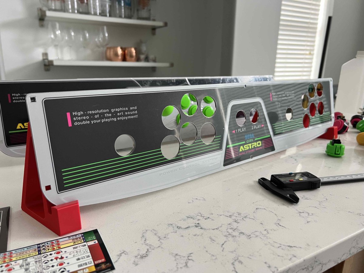 Local Control Panel Rsa Stand Control panel stand – Close Quarters Battle Arcade