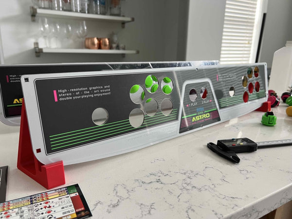 Control panel stand – Close Quarters Battle Arcade