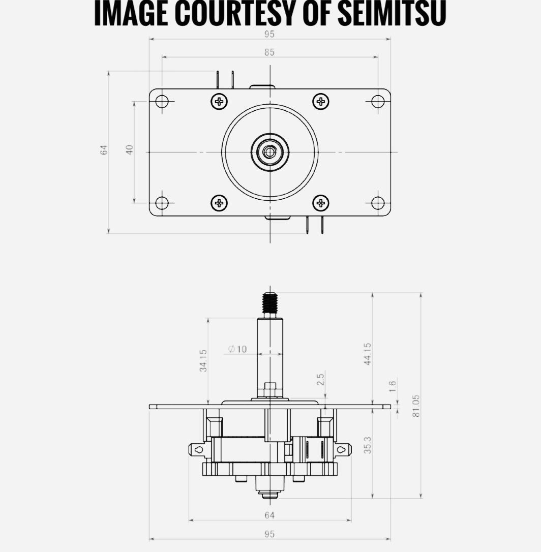 Seimitsu SELS-70X-F joystick