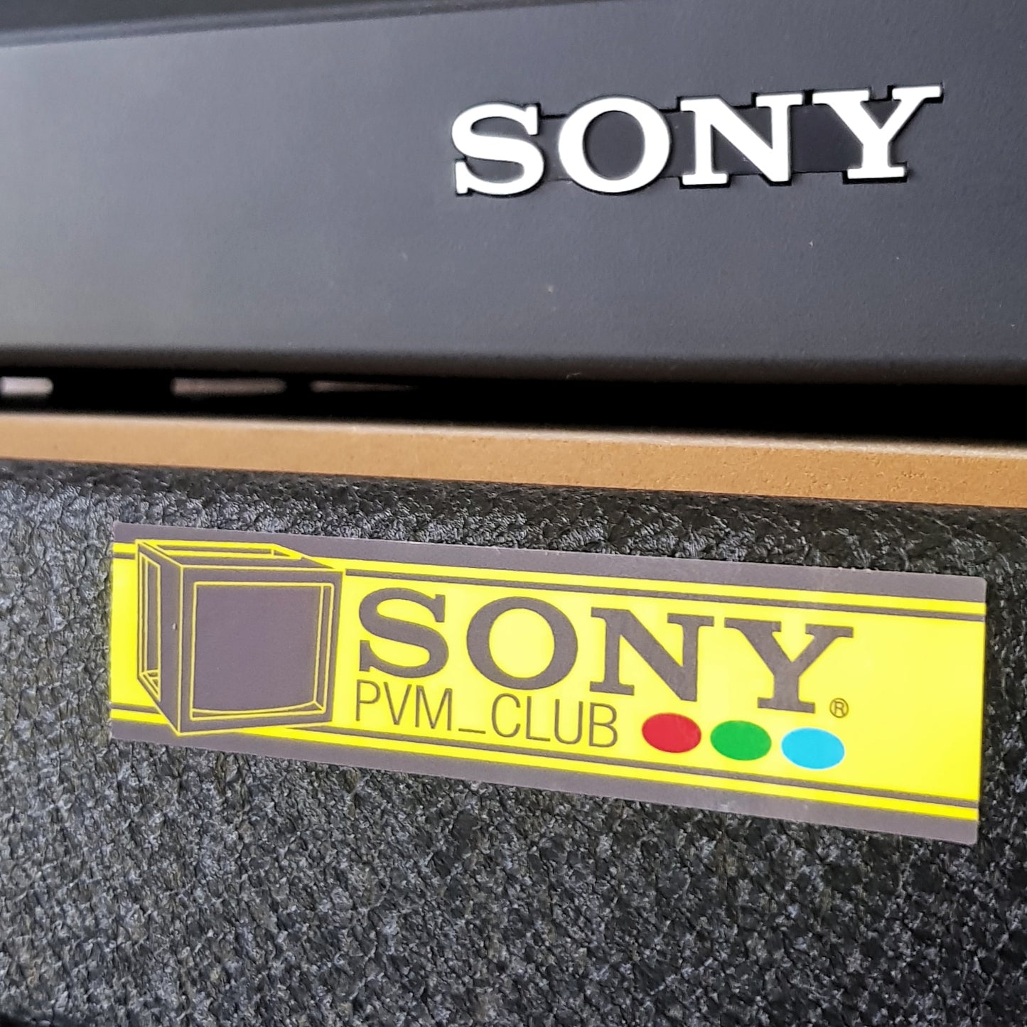 Sony PVM_Club stickers