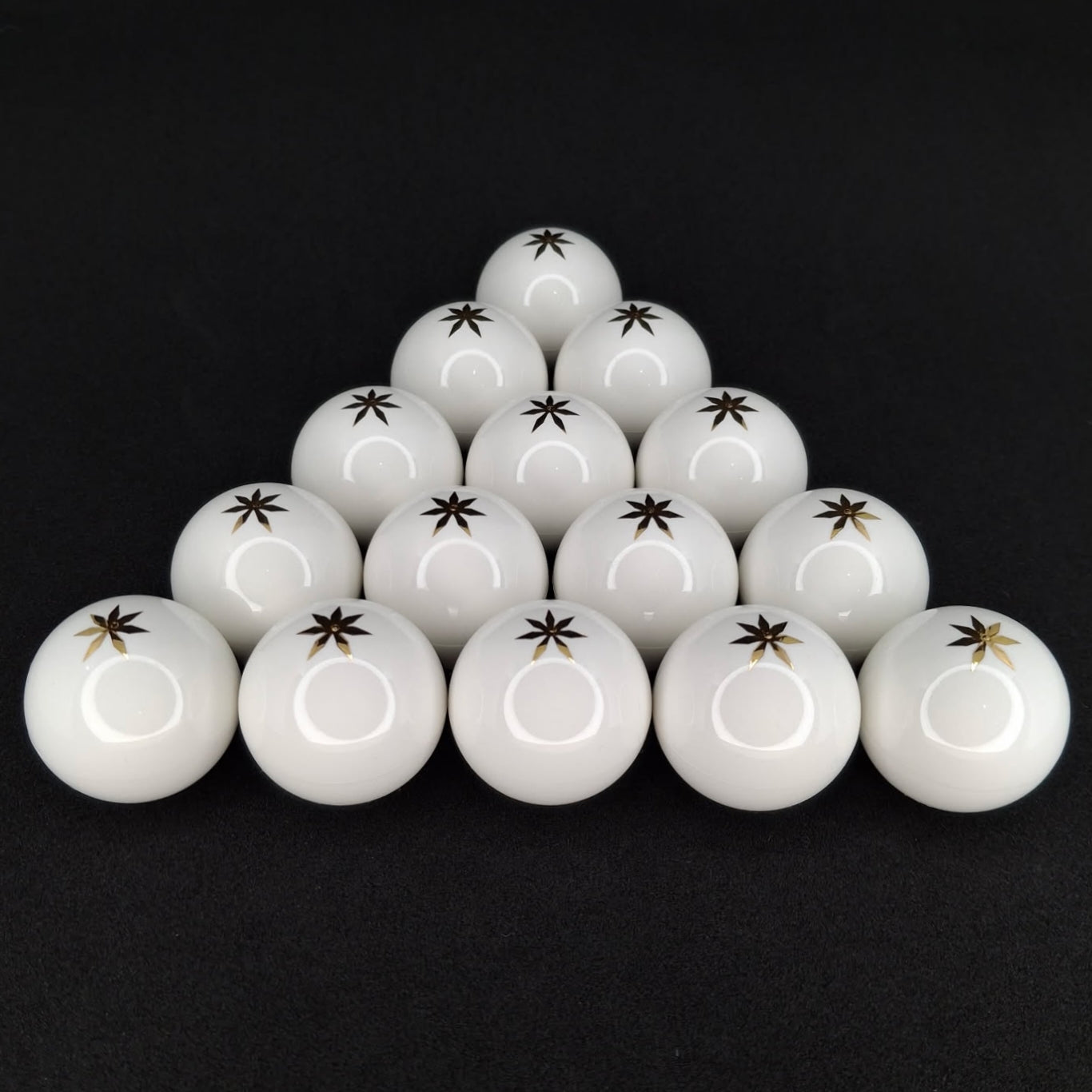 Seimitsu LB-35 (40th Anniversary) logo emblem balltop [NOS]