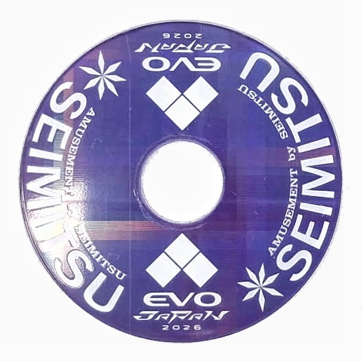 EVO JAPAN 2026 Limited Edition: Seimitsu holographic dust washer (10.5 specification)