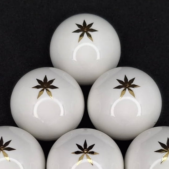 Seimitsu LB-35 (40th Anniversary) logo emblem balltop [NOS]
