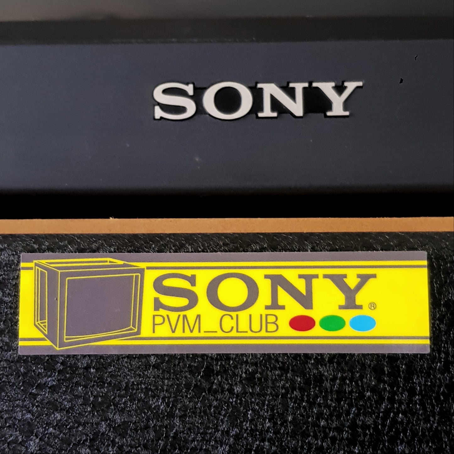 Sony PVM_Club stickers