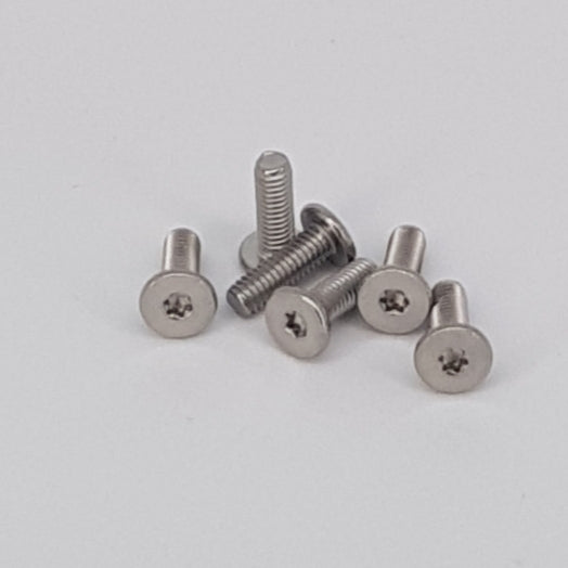 M4 x 12mm TE [wafer head] replacement Screws (set of 6)