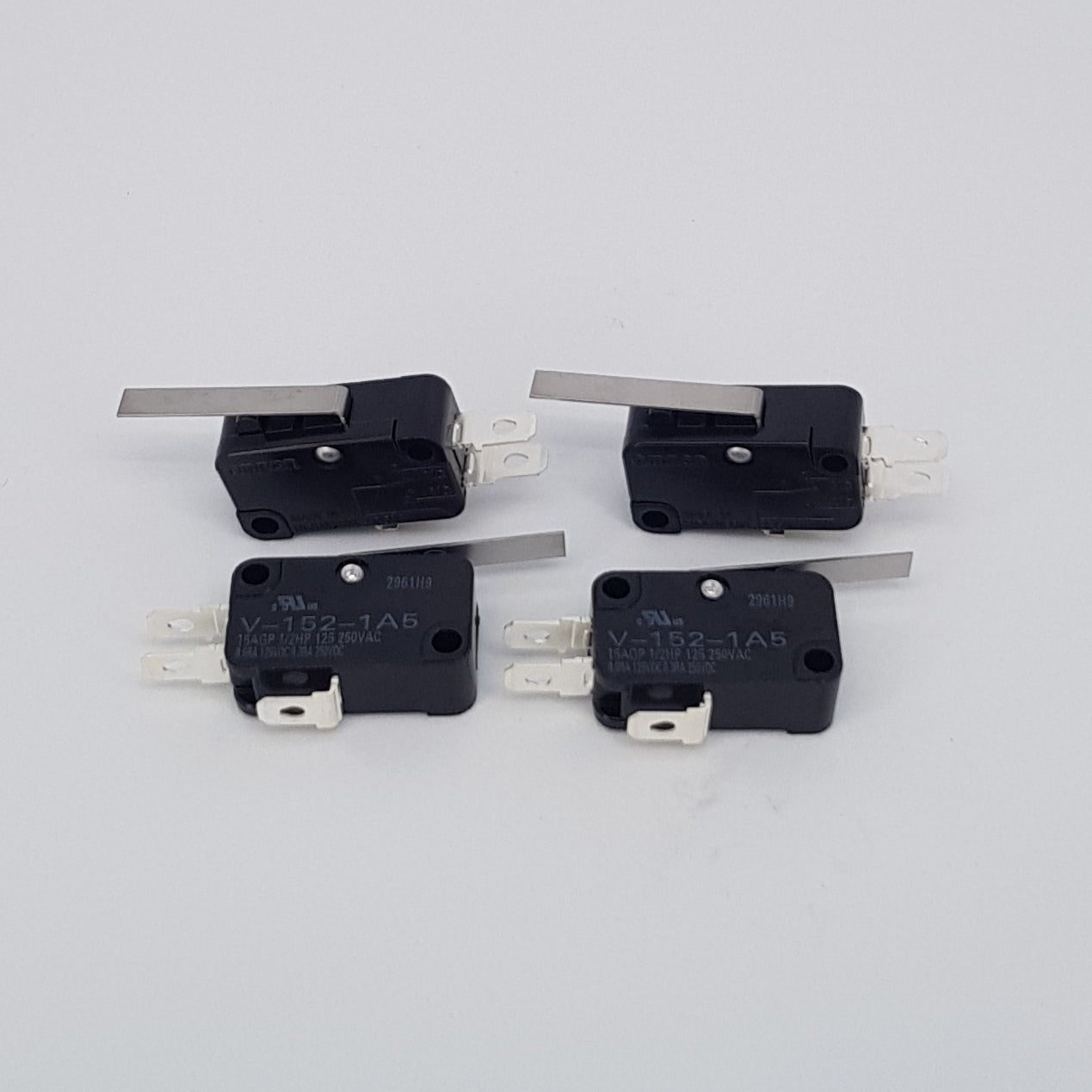 Omron V-152-1A5 microswitch pack (levered microswitch)