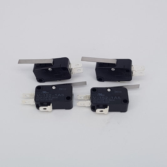 Omron V-152-1A5 microswitch pack (levered microswitch)