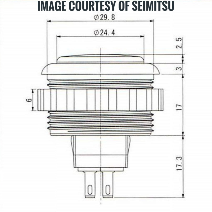 Seimitsu PS-14-KN Push Button