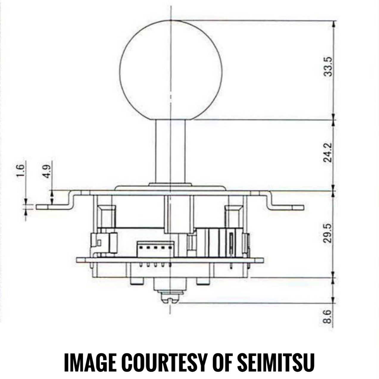 Seimitsu LS-62-01 (compact) joystick